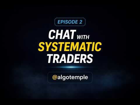 Chat with systematic traders — algotemple