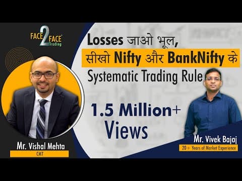 Forget your losses, learn systematic trading rules for Nifty and BankNifty.