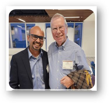 Vishal Mehta with John Bollinger
